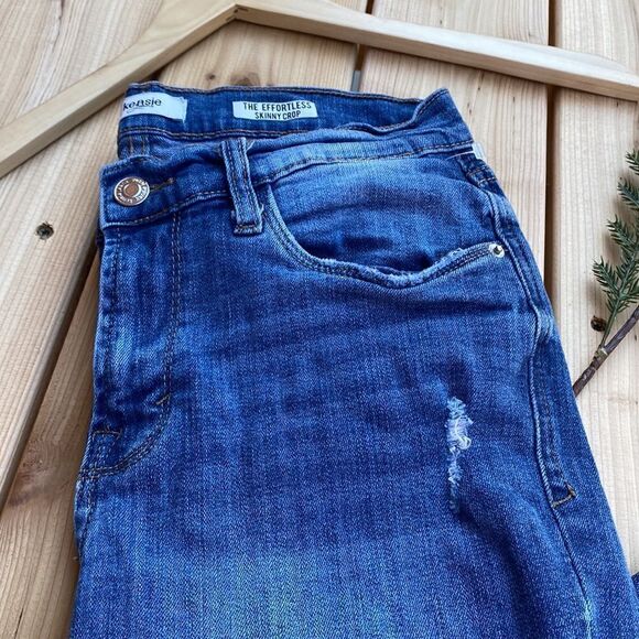 Kensie Jeans Distressed Jeans-Pants - Picture 4 of 12